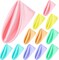 12 Pcs Satin Napkins 17 x 17 Inch Soft Cloth Table Napkins for Weddings Party and Dinner Decor